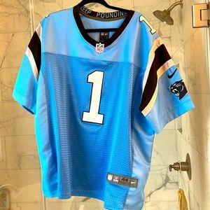 Nike Cam Newton Carolina Panthers Football Jersey